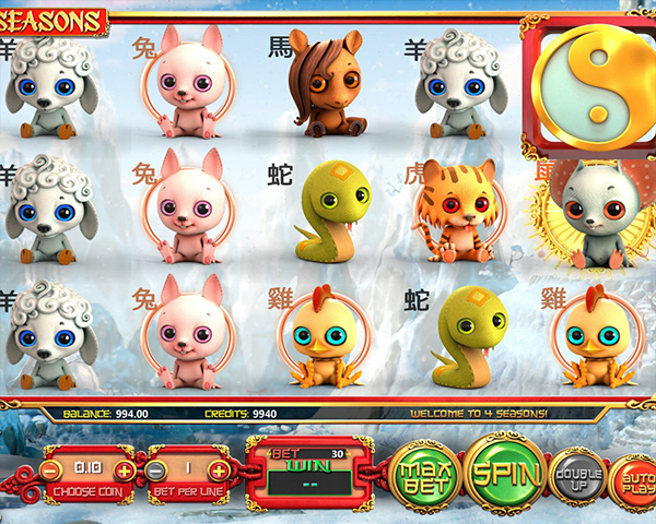 BetSoft Four Seasons Screenshot