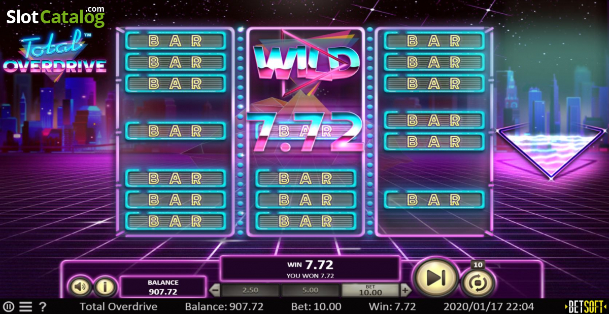 BetSoft Total Overdrive Screenshot