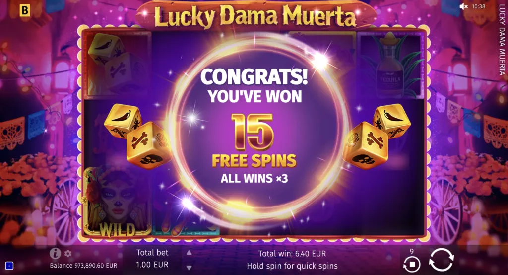 BG Lucky Dama Muerta Screenshot