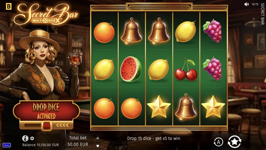 BG Secret Bar Multidice X Screenshot
