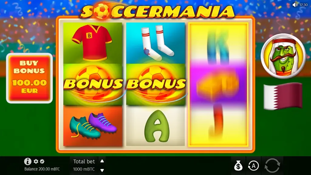 BG Soccermania Screenshot