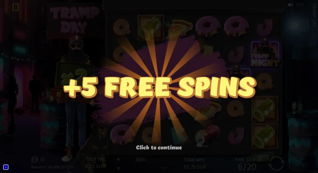 BG Tramp Day Screenshot