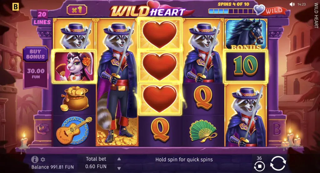 BG Wild Heart Screenshot