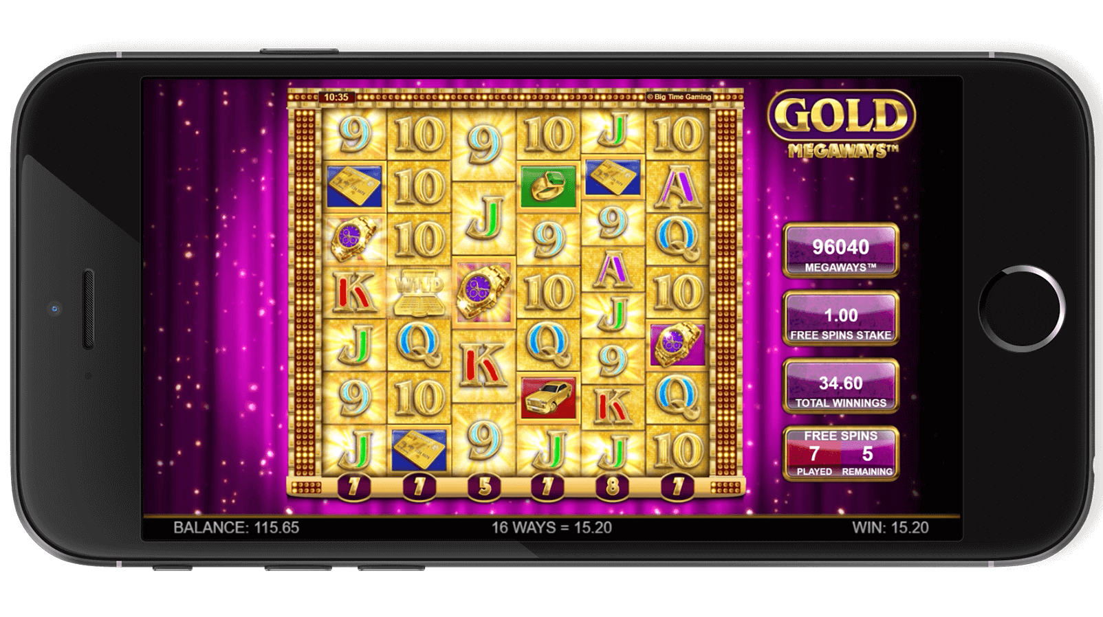 Gold Megaways Screenshot