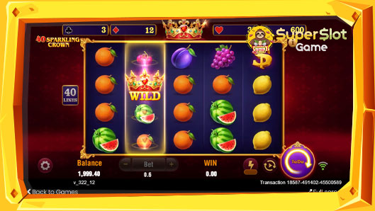 40 Sparkling Crown Screenshot