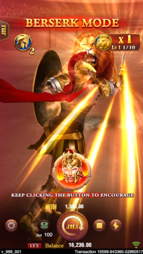 JILI Roma X Deluxe Screenshot