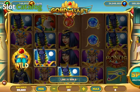 Pop Gold Of Egypt Screenshot