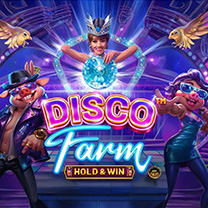 BetSoft Disco Farm Game at SlotsHawk