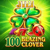 100 Blazing Clover slot game featured on SlotsHawk.