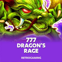 777 Dragons Rage slot game showcased on SlotsHawk.