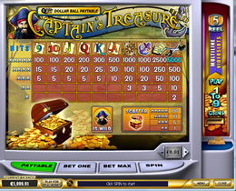759G Captain's Treasure Screenshot